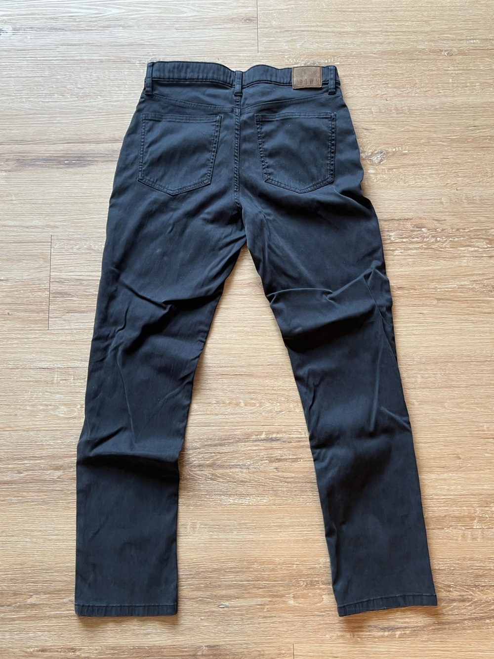 Men’s Slim Fit - Stretch black corduroy pants